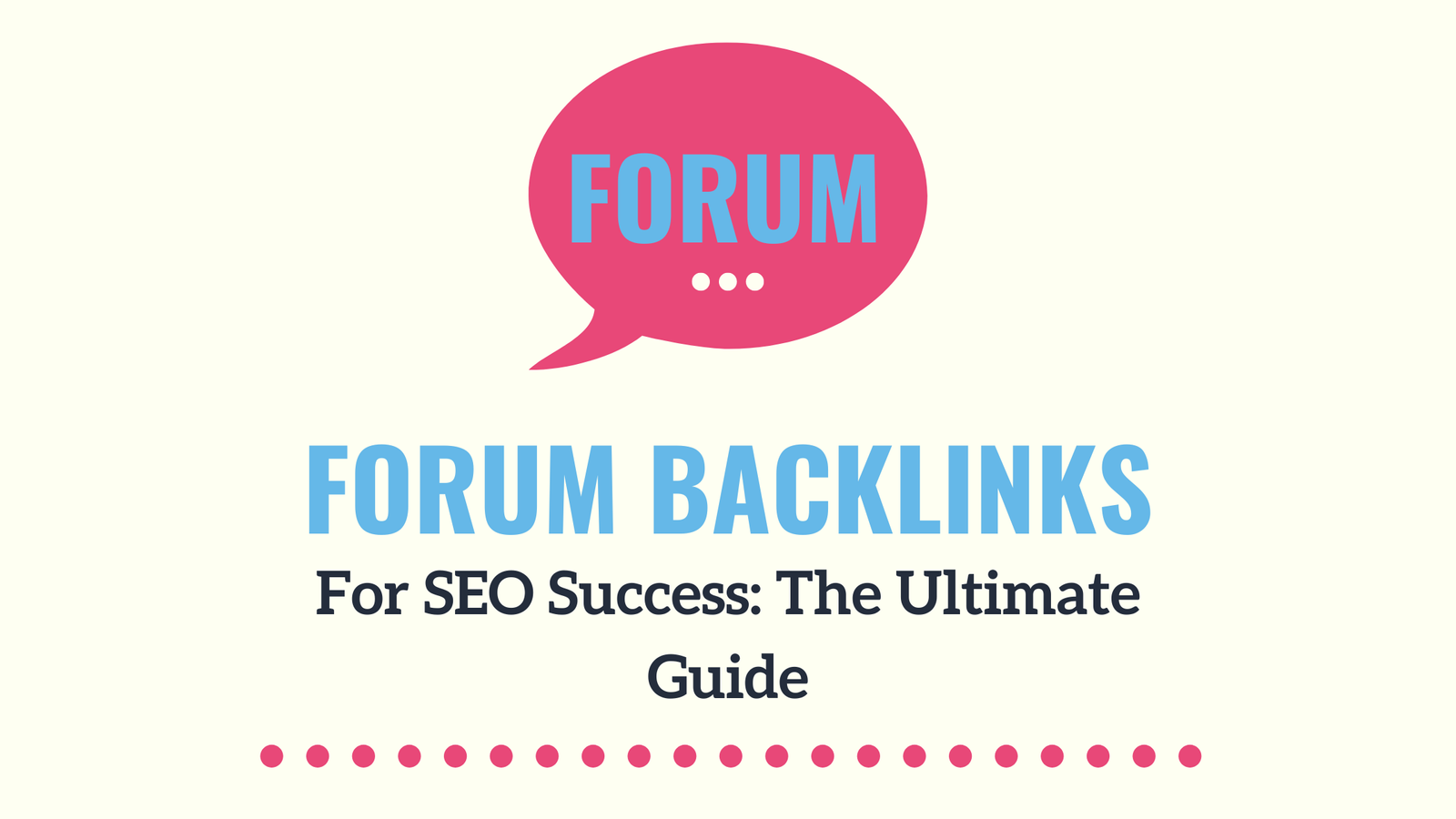 forum backlinks